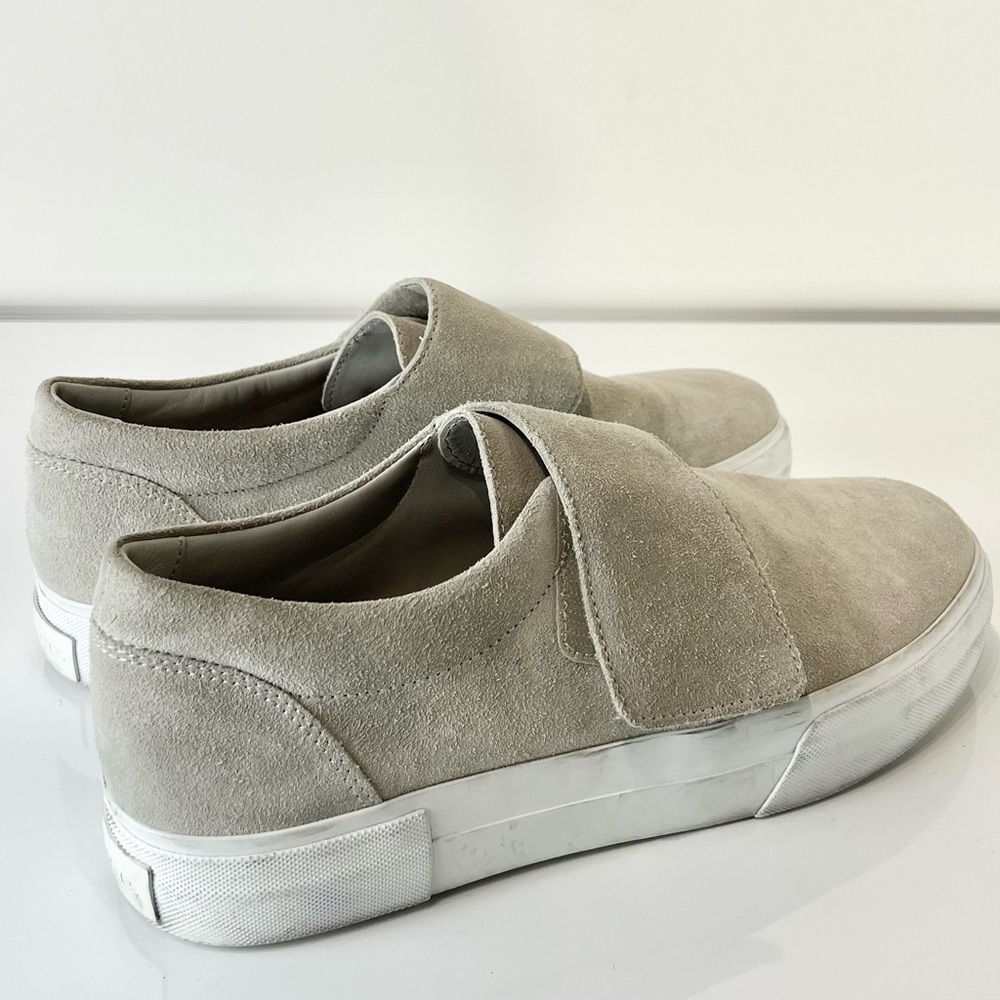VINCE SUEDE PLATFORM SNEAKERS - Picture 4 of 12
